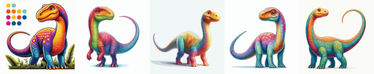 DINOSAUR VECTOR IMAGE SIMPLE