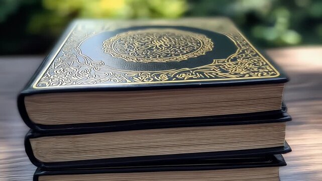 Holy Book Stack.
