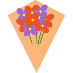 Aesthetic Flower Bouquet