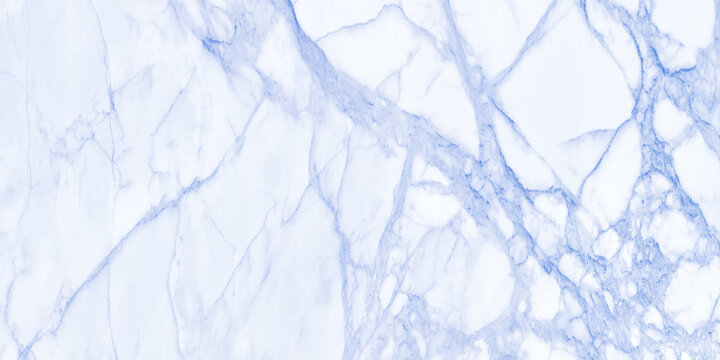 Soft blue marble quartz stone texture background with turquoise and cyan veins and light white areas, elegant natural pattern.
