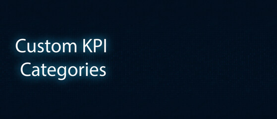 custom kpi categories