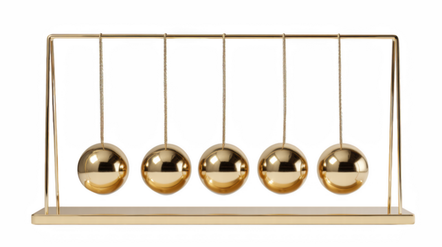 Balancing Balls Newton's Cradle three-dimensional, object, success, pendulum, physics, group, silver