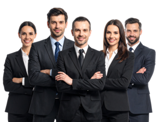 portrait of a business team