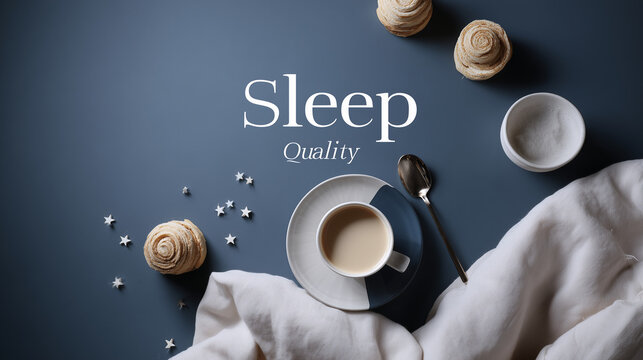 Sleep Quality Wellness – Nighttime Routine, Rest and Self-Care Concept