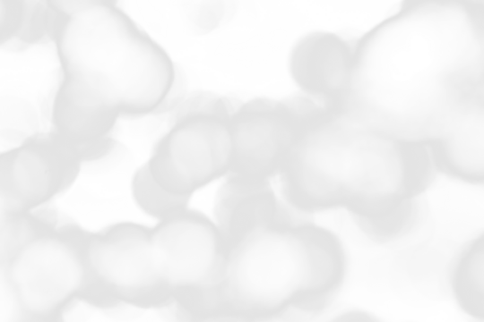 Gray natural bokeh on transparent background in abstract style for graphic design