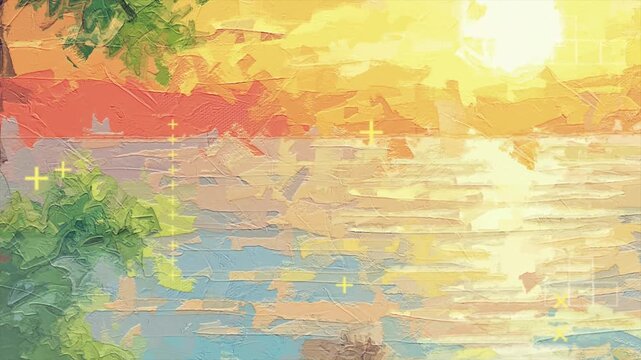Various oil paintings, flowers, tulips, chrysanthemums, lakes, cottages, forests, figures, lotus leaves, lotus flowers, flying birds