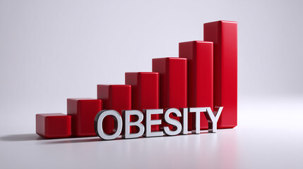 Obesity Rising Trend Public Health Statistics Increasing Weight Gain Chart