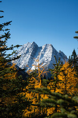 autumn in the mountains