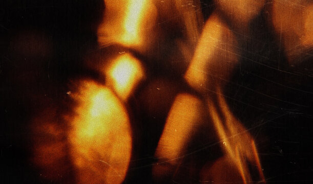 retro film light leak overlay effect with scratch dust and light leaks, retro grain noisy film distressed texture light leak flare on black background - Powered by Adobe