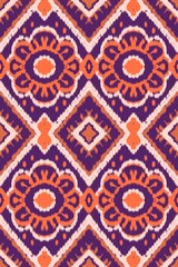 pattern batik flower damask ethnic boho ikat texture tribal geometric background