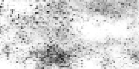 Black White Pixelated Code Noise Background Seamless Vecto