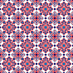 pattern batik flower damask ethnic boho ikat texture tribal geometric background