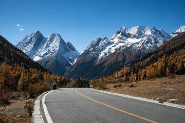 road in the mountains