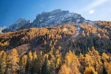 autumn in the mountains