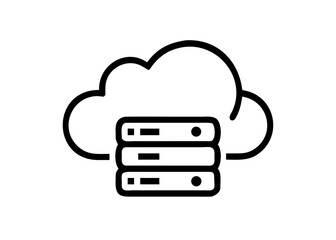 Cloud Server Icon