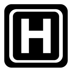 Fototapeta premium HELICOPTER LANDING PADS VECTOR