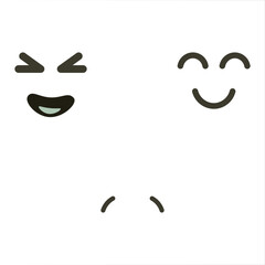 Minimal Emoji Faces – Simple Expression Icons