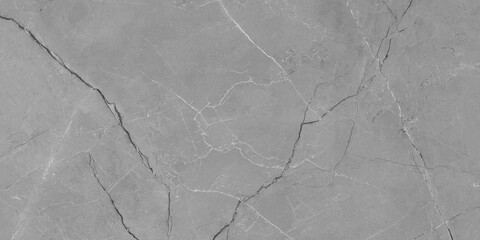 Natural Italian Dark Grey Colour Marble Background, Elegant Abstract Surface With Smooth And Detailed Veins.