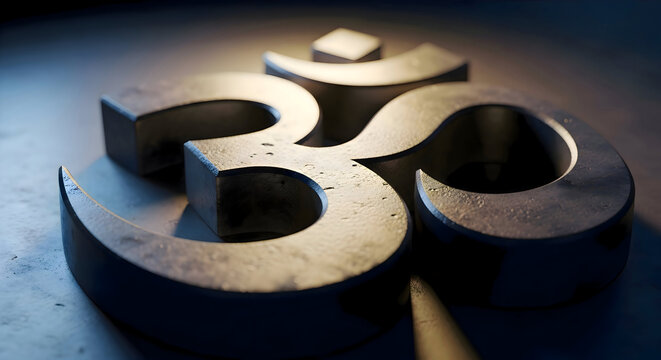 Futuristic 3D Render of Fire Emoji with Blue and Purple Plasma