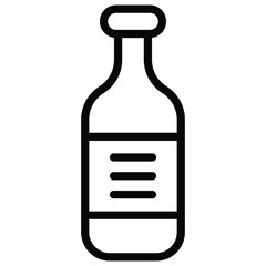 Bottle Vector Icon Stock Illustration