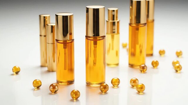 Golden Elixir A Symphony of Beauty and Wellness. - Powered by Adobe