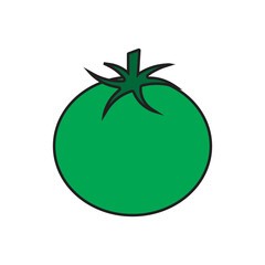 Tomato icon green