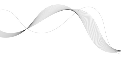 Abstract curved lines, perfect for representing motion, flow, or elegance. The intertwined lines evoke a sense of connection and dynamism.