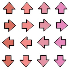 立体やじるし