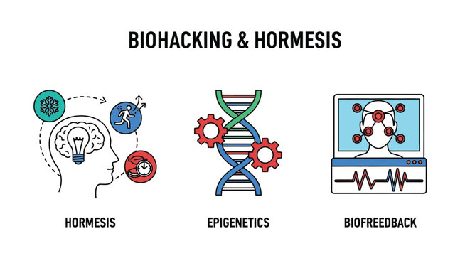 Biohacking hormesis epigenetics biofeedback health optimization science
