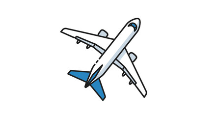 vector airplane icon