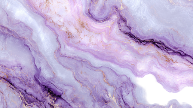 Soft purple and pink watercolor paint texture on abstract design paper - Powered by Adobe