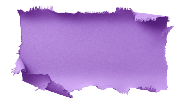 Torn pink and purple paper background with blank space for text banner design