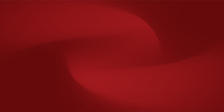 Abstract red gradient background, light and shadow on the backdrop with dimensions, hot tone wall modern red best seller