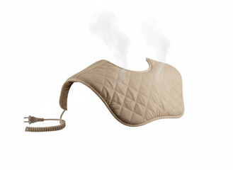 Steam heating pad pain prevention care for neck shoulder back comfort