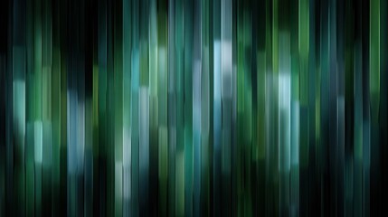 Naklejka premium Abstract Vertical Stripes in Green and Blue Tones for Background Use