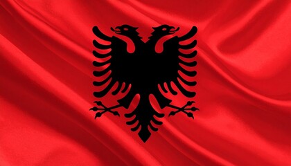 flag of Albania