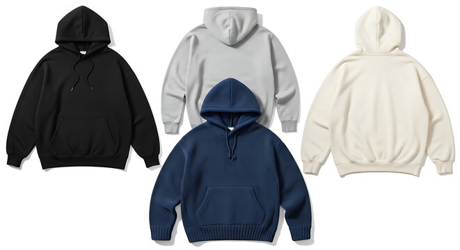 Fashion model wearing black and white coat or jacket clothing design template illustration