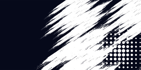 Dots halftone white and blue color pattern gradient grunge texture background. Dots pop art comics sport style vector illustration