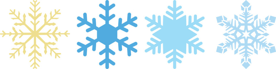 Doodle snowflake. Vector illustration of a snowflake in black and white color.Snowflake Silhouette vector black color and solid white background.Snowflake Silhouette vector black color