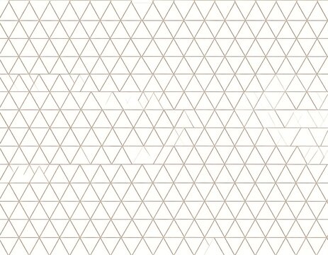 Geometric design featuring a repetitive triangular pattern