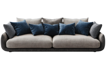Luxurious Velvet Touch A Modern Sofa Haven of Comfort and Style Perfect Home Furniture and Interior