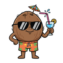 cartoon character of a man