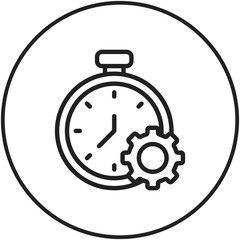 Productivity timer icon