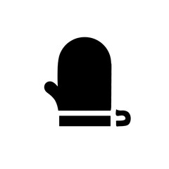 Oven mitts icon
