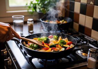 Mastering the art of stir-frying with this vibrant vegetable medley. A perfect Quick Recipe and some handy Food Hacks for a delicious, healthy meal