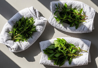 Keep your herbs fresh longer with these simple food hacks. A quick recipe tip for storing basil and other greens on a towel
