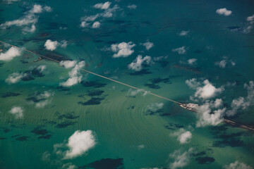 Florida Keys summer paradise in the US