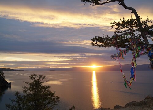 The unimaginable palette of the islands at sunset