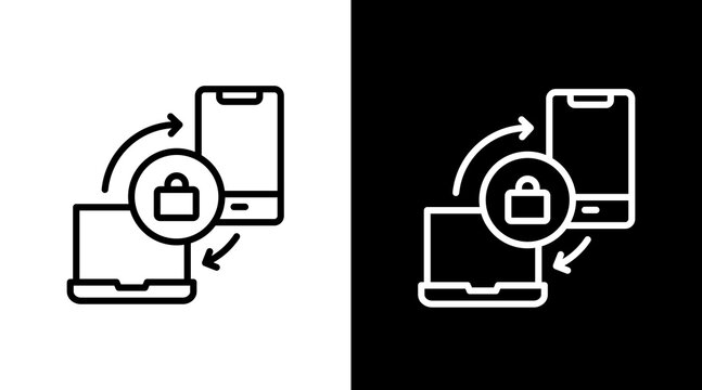 Critical Infrastructure  White Icon Set Design