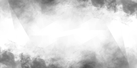 Abstract smoke frame with copy space in center